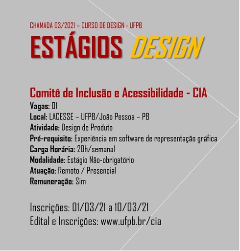 Comitê de Inclusão e Acessibilidade